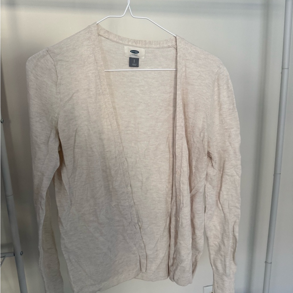 Old Navy Women's Cream Sweater